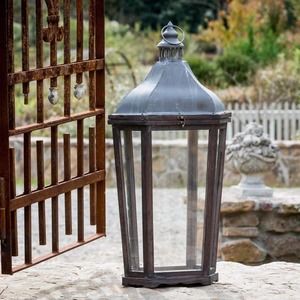 Park Hill Collection ELM82257 French-Style Mantel Lantern, 30-inch High